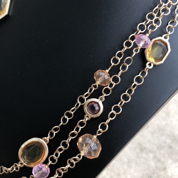 dana kellin target Gold multi strand necklace - Picture 8 of 13